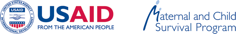 USAID/MCSP Logo